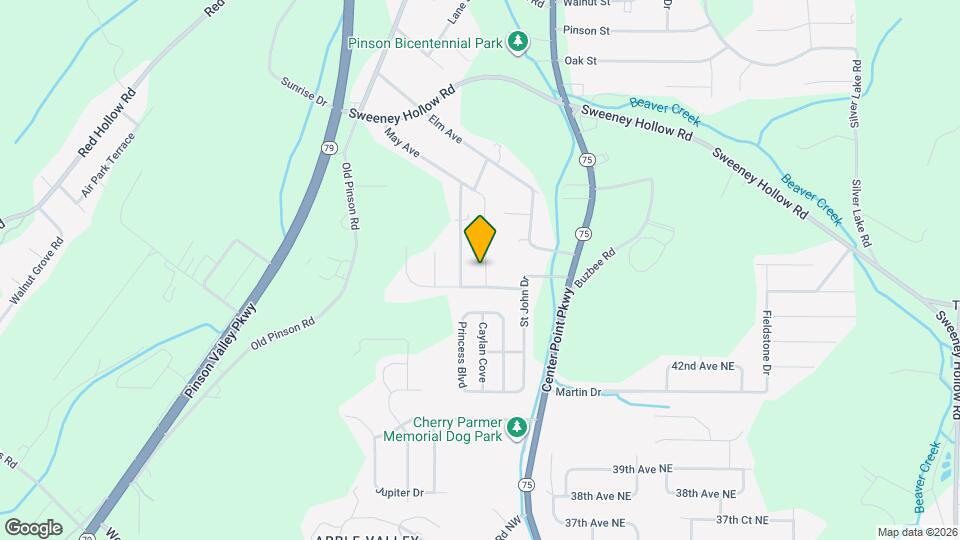 4012 St John Ln NW Map and Location Details