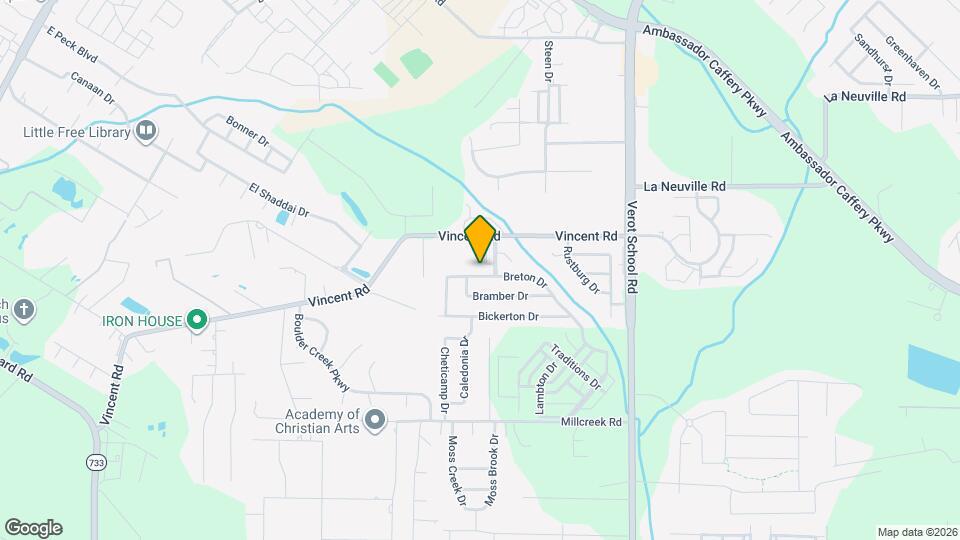 303 Breton Dr Map and Location Details