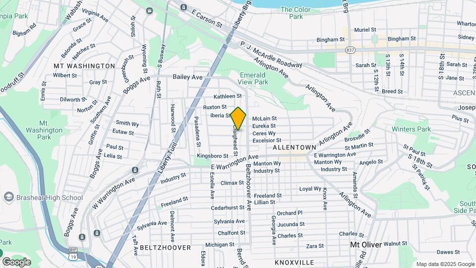 75 Craighead St Map and Location Details