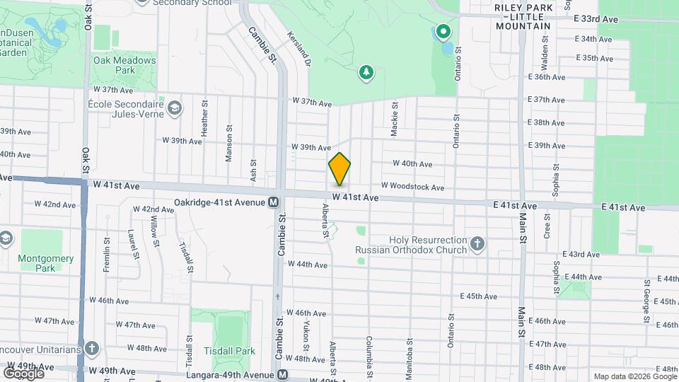 5693 Elizabeth St Map and Location Details