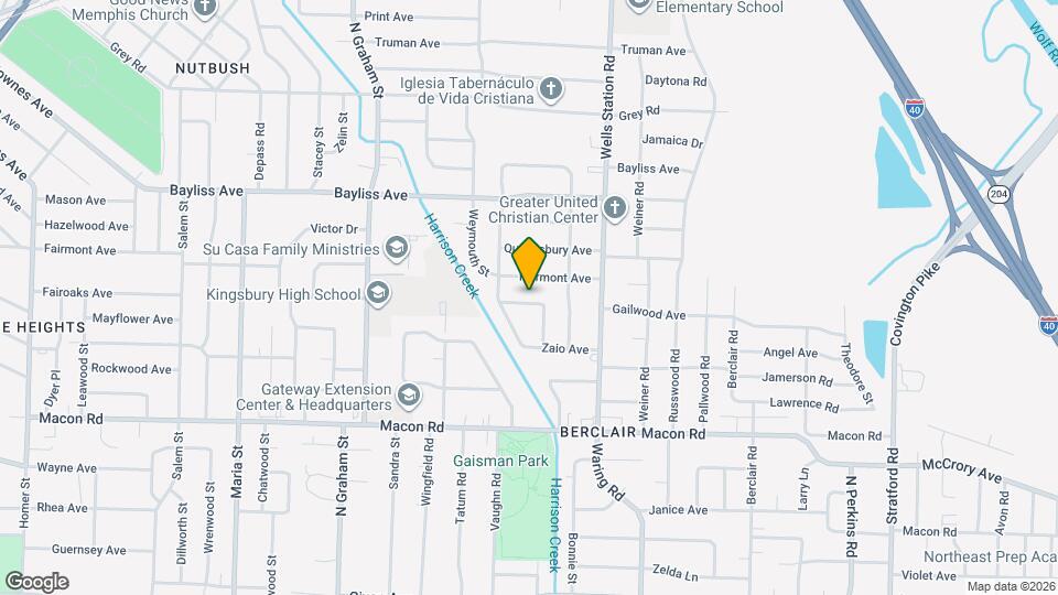 4220 Gailwood Ave Mapa y Detalles de la Ubicación