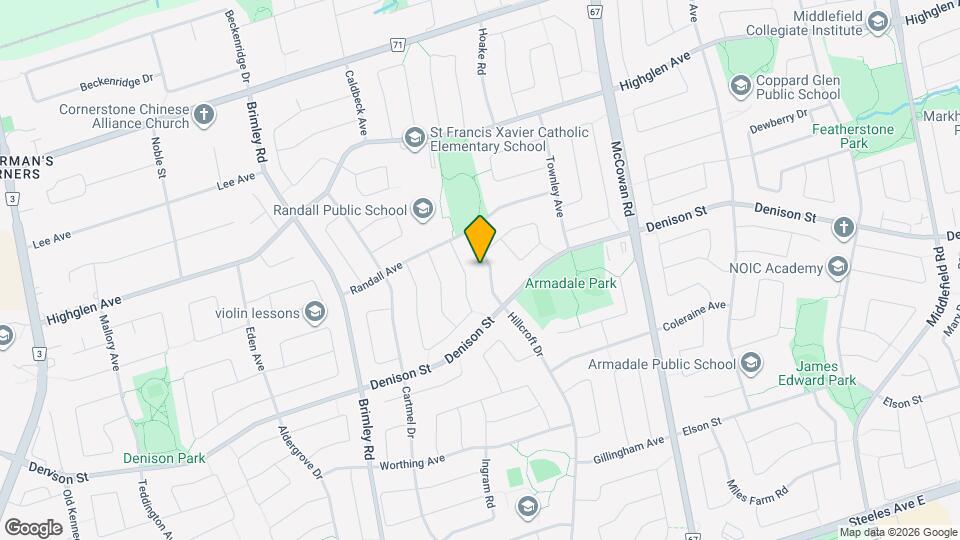 166 Hillcroft Dr Map and Location Details