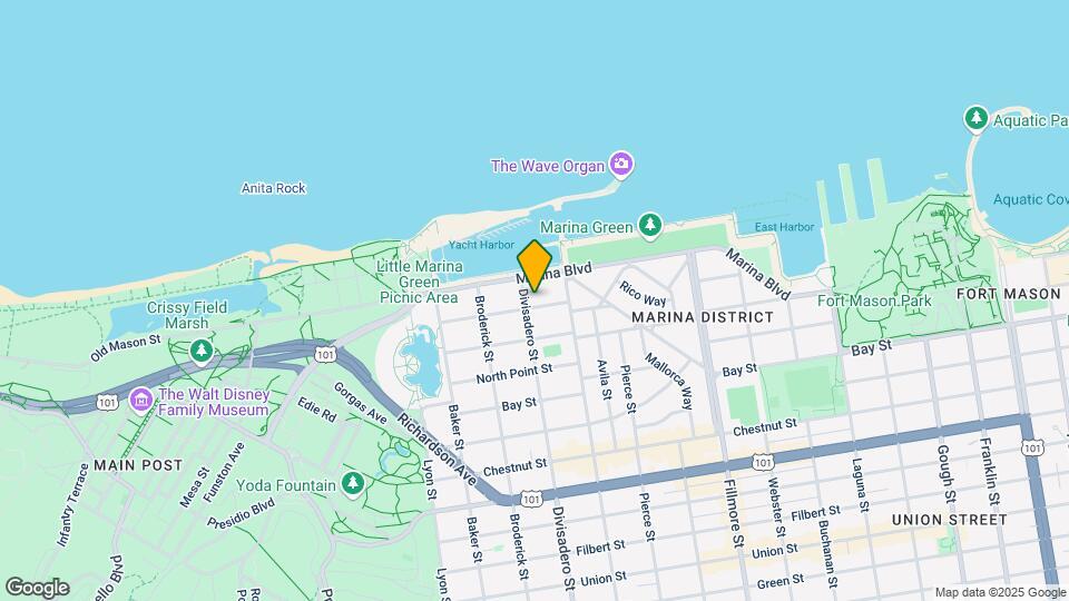 3810 Divisadero St Mapa y Detalles de la Ubicación
