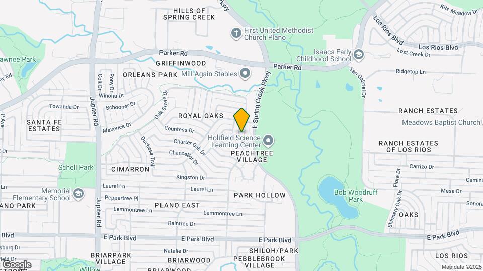 3113 Peachtree Ln Map and Location Details