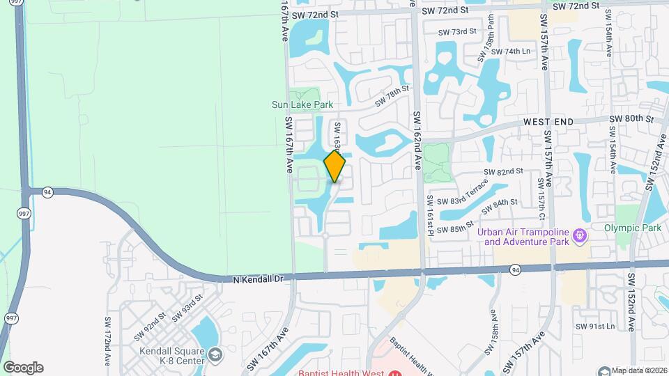 8230 SW 164th court Map and Location Details