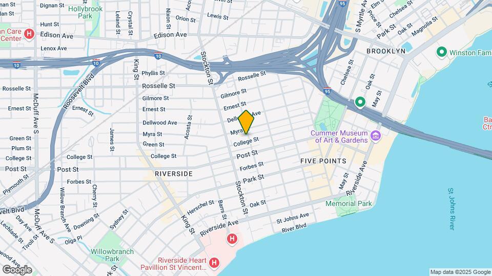 Riverside Portfolio Mapa y Detalles de la Ubicación