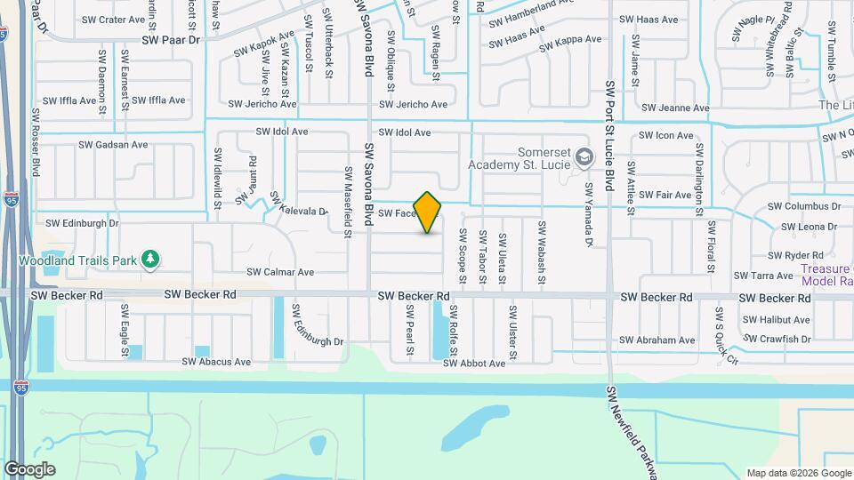 1018 SW Eckard Ave Map and Location Details