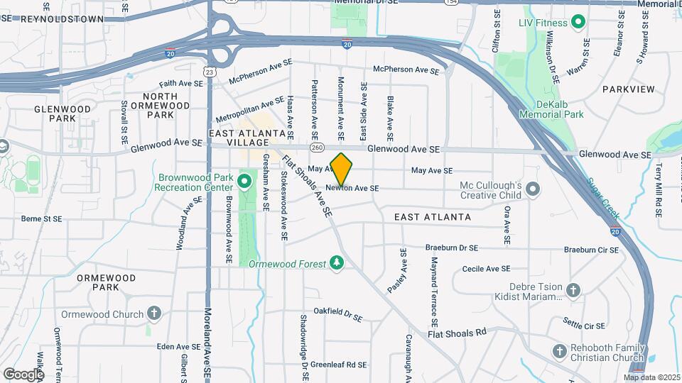 1411 Newton Ave SE Map and Location Details