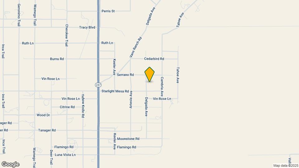 1266 Cambria Ave Map and Location Details