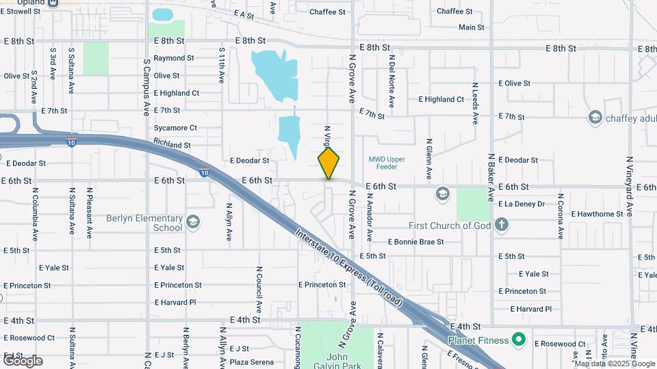 1202 E 6th Ter Map and Location Details