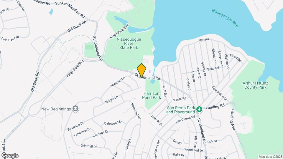 850 St Johnland Rd Map and Location Details