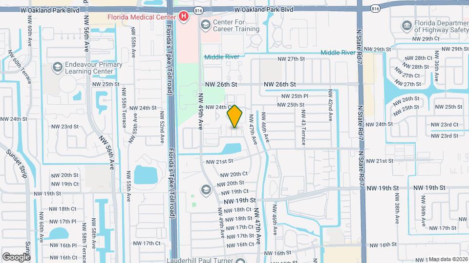 4801 NW 22nd Ct Mapa y Detalles de la Ubicación