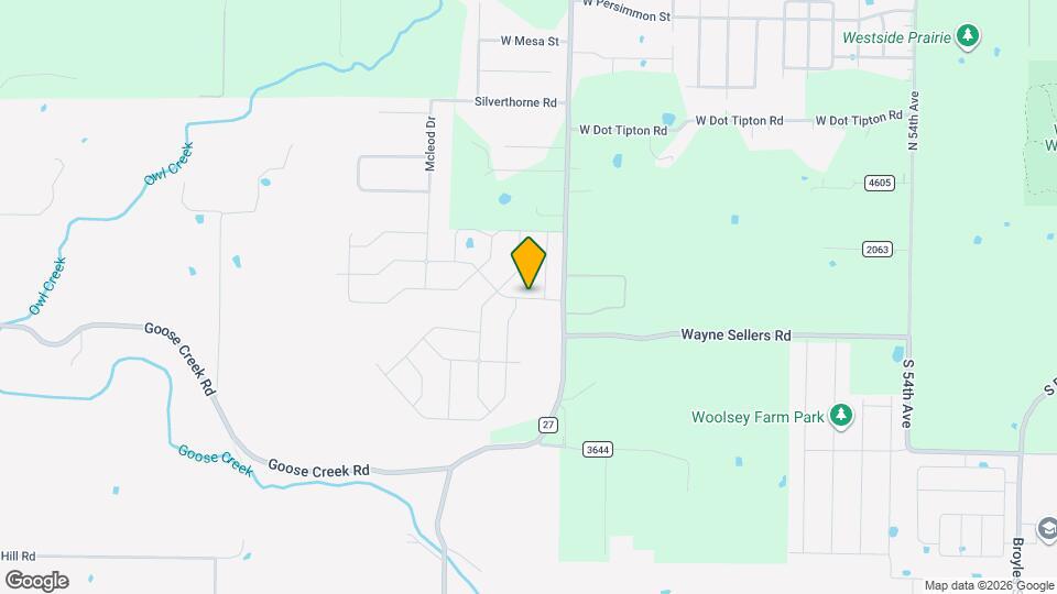 458 W Taverner Xing Map and Location Details