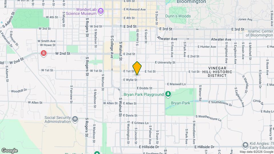 617 S Lincoln St Mapa y Detalles de la Ubicación