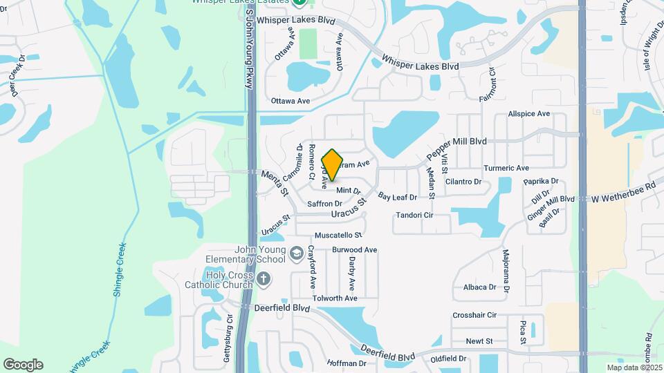 2733 Mint Dr Map and Location Details