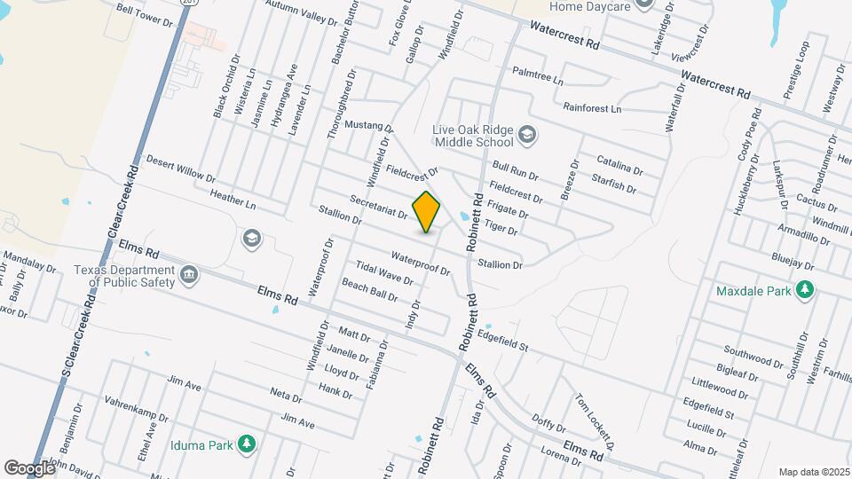 4203 Stallion Dr Map and Location Details