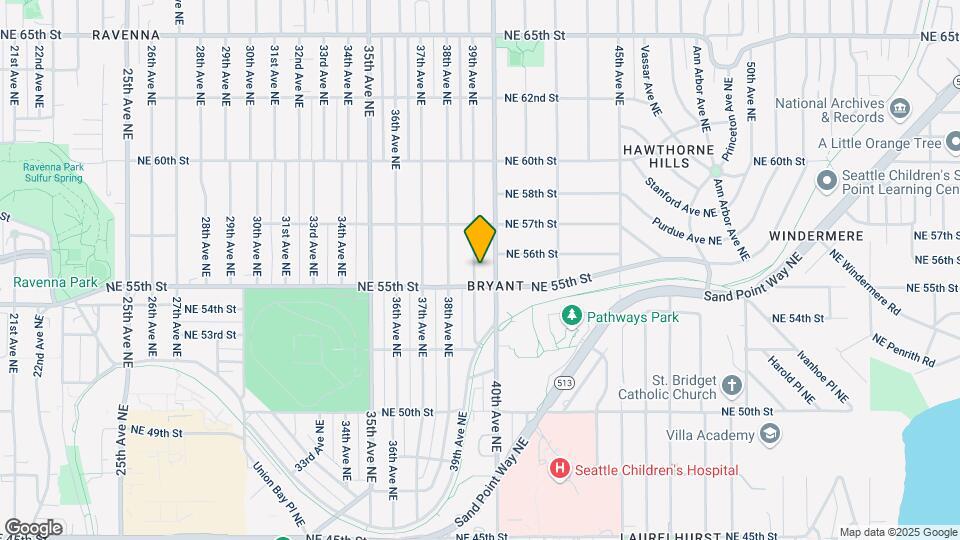 5514 39th Ave NE Map and Location Details
