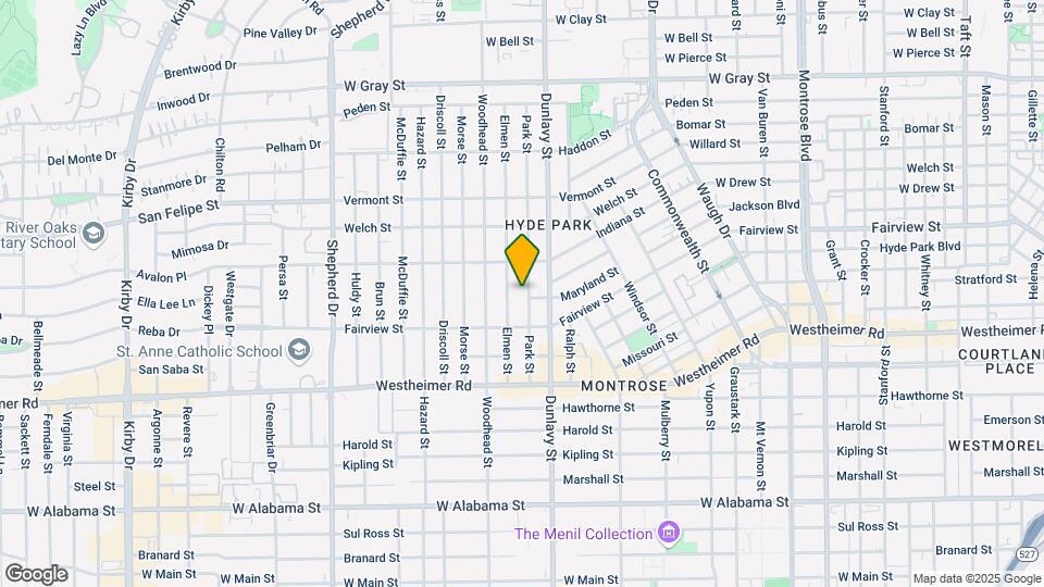 2210 Park St Map and Location Details