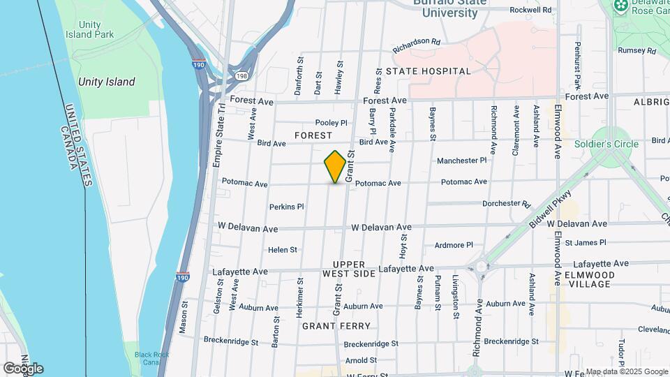 235 Potomac Ave Map and Location Details