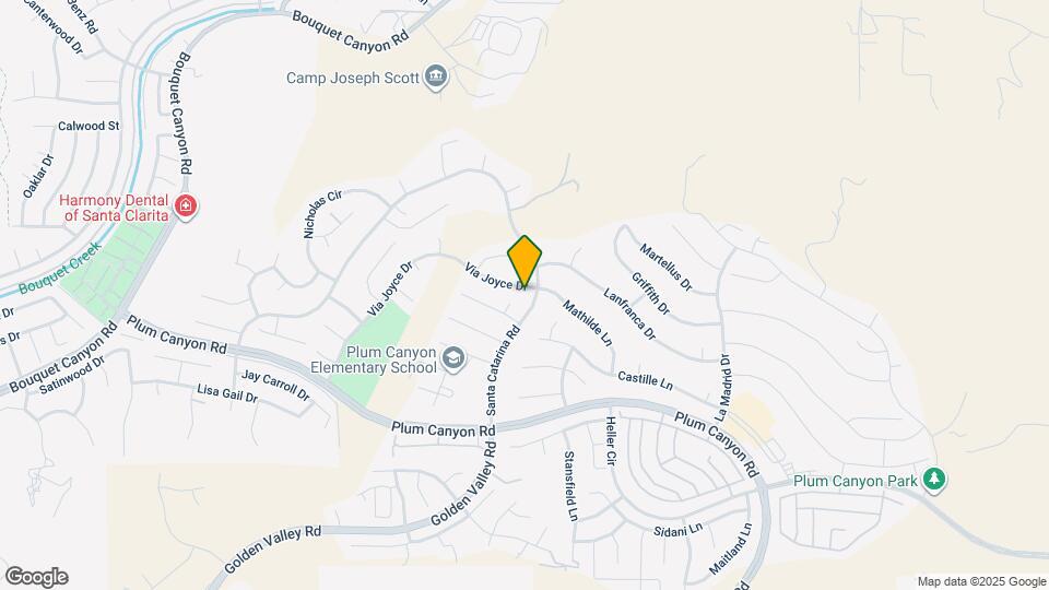 19914 Via Joyce Dr Map and Location Details