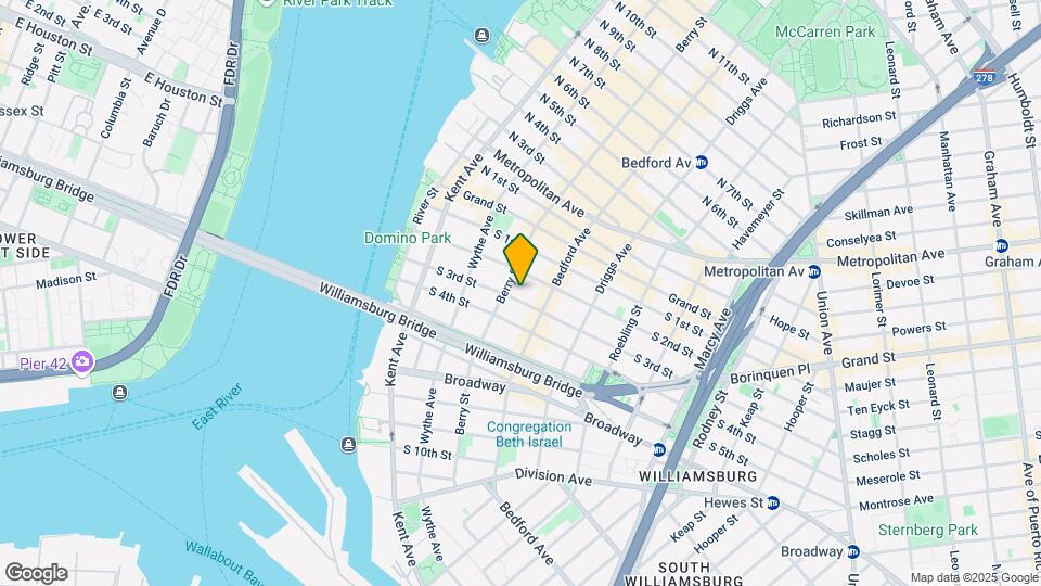 99 S 3rd St Map and Location Details