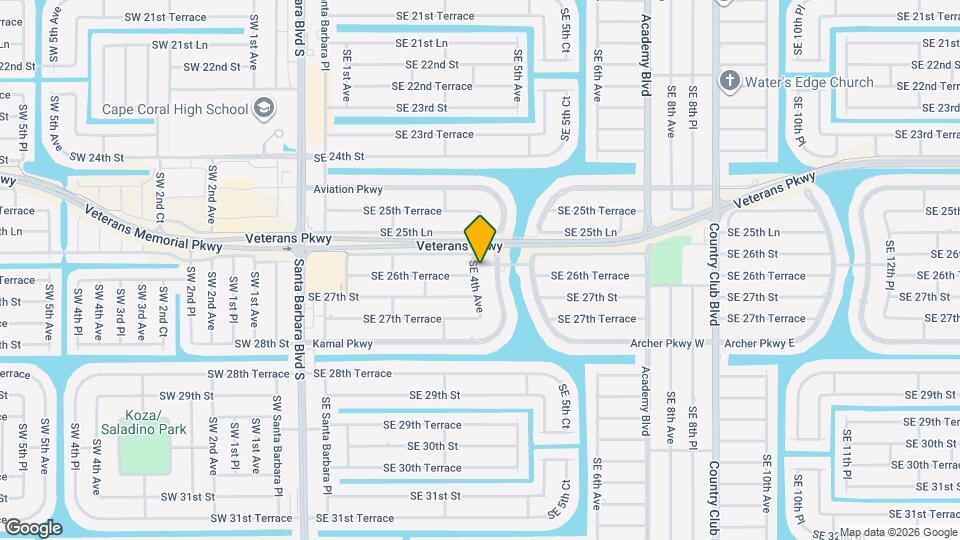 2605 SE 4th Ave Mapa y Detalles de la Ubicación