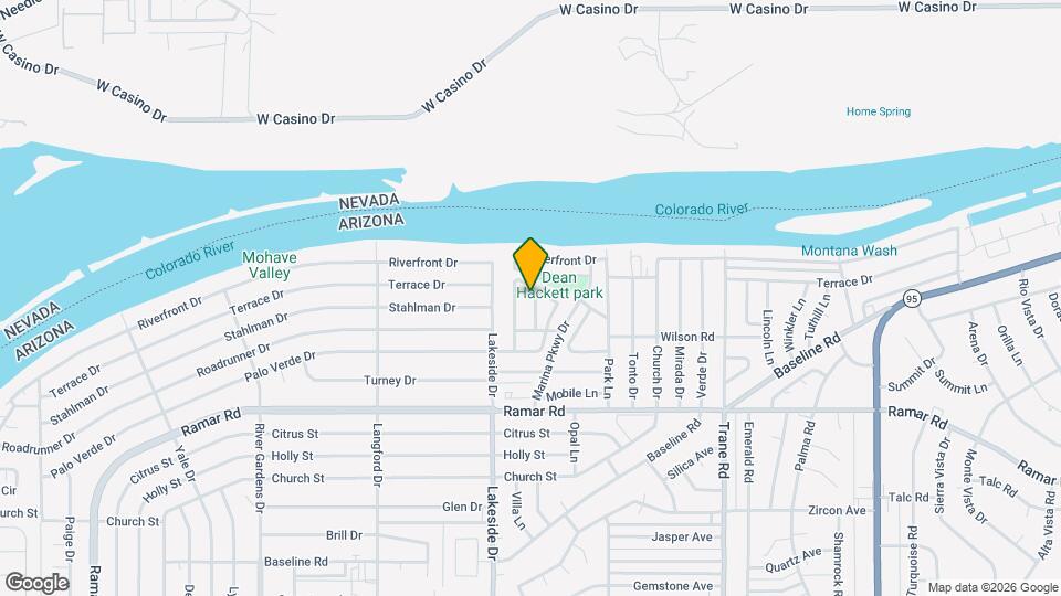 1044 Paradise Dr Map and Location Details