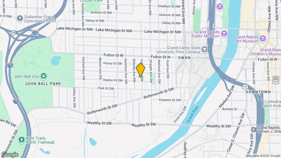 119 Indiana Ave SW Map and Location Details