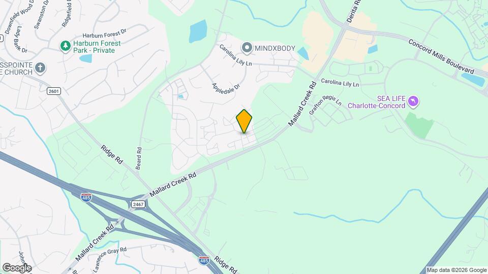 1508 Aspire St Map and Location Details