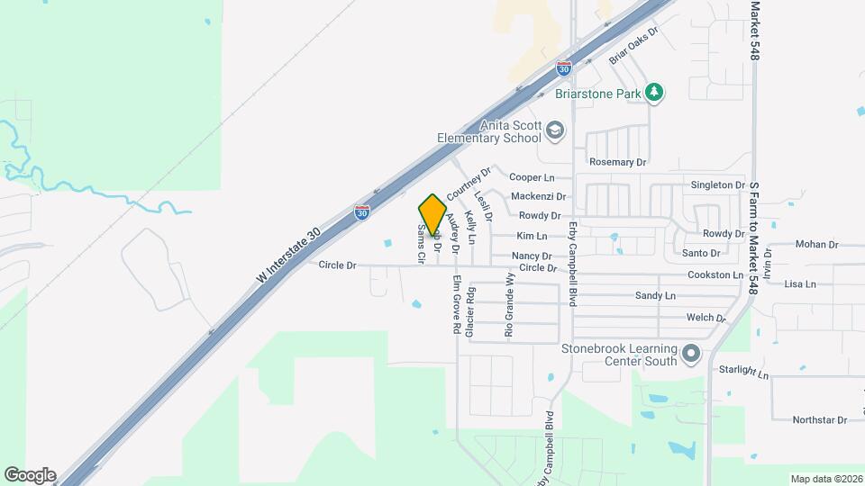 1617 Bob Dr Mapa y Detalles de la Ubicación