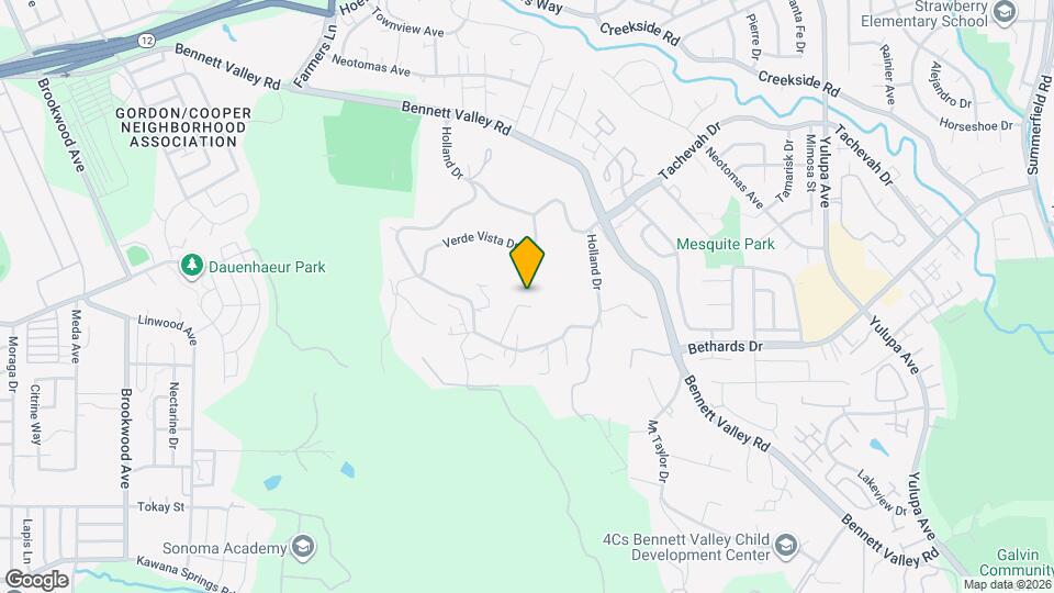 3835 Oak Glen Dr Map and Location Details