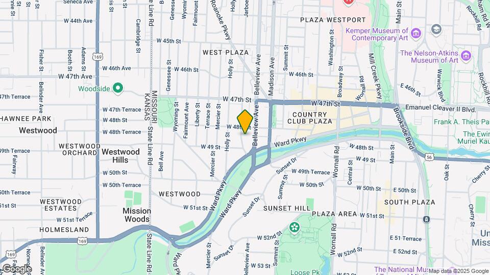 4819 Jarboe St Map and Location Details