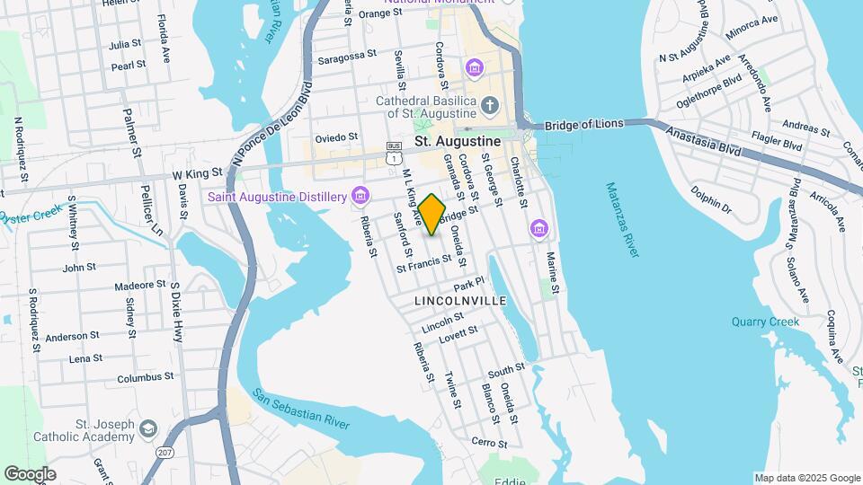 65 M L King Ave, Unit 2 Map and Location Details