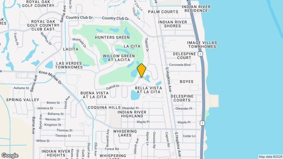 3685 Oakhill Dr Map and Location Details