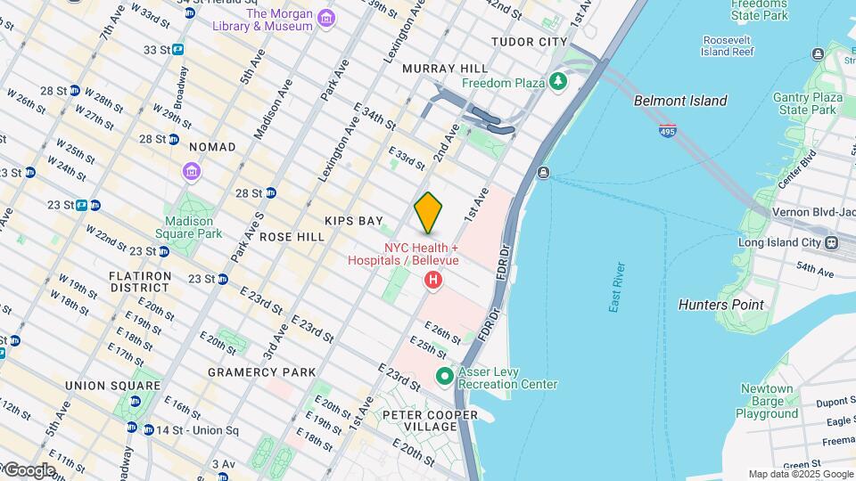 328 East 30th Street Map and Location Details