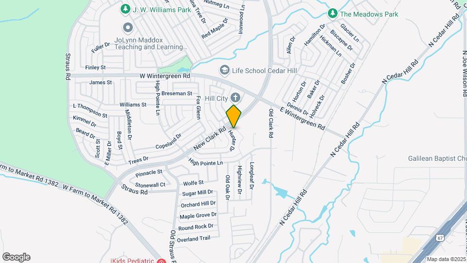 107 Hunter Dr Map and Location Details
