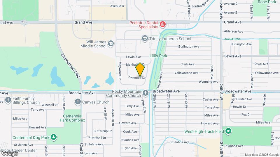 2820 Lynwood Dr Map and Location Details