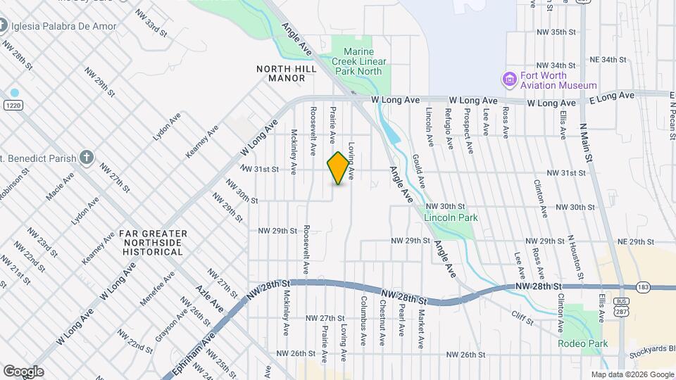 3008 Prairie Ave Map and Location Details