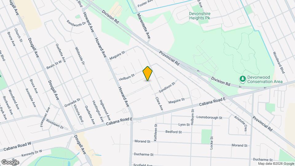 658 Lily Mac Blvd. Map and Location Details