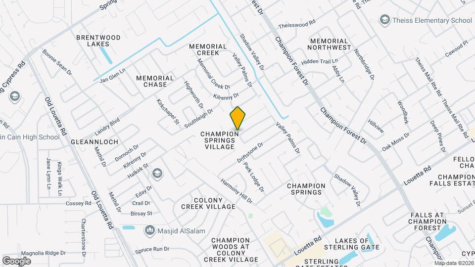 8930 Stoney Bend Dr Map and Location Details