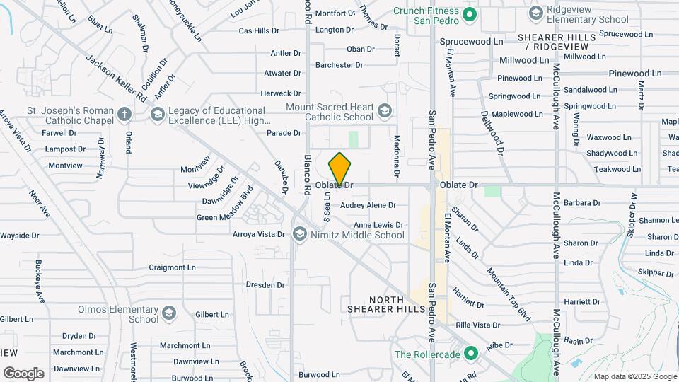Oblate Apartments Map and Location Details