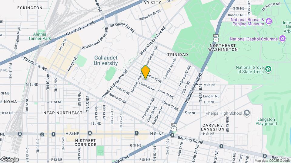 1231 Penn St NE, Unit 4 Mapa y Detalles de la Ubicación