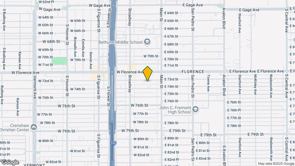 156 W 73rd St Map and Location Details