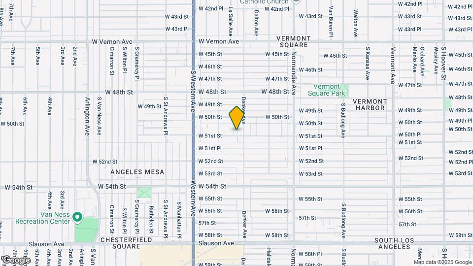 1551 W 51st St Map and Location Details