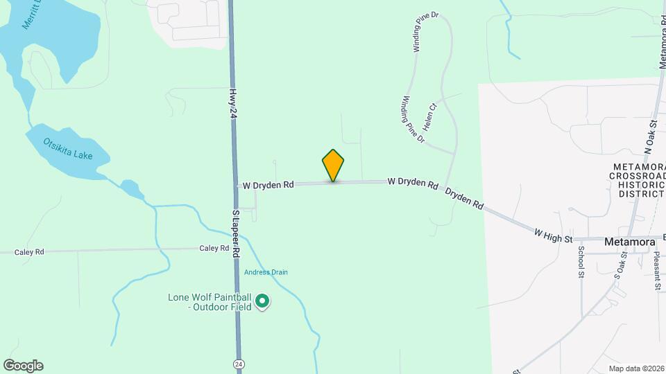 709 W Dryden Rd Map and Location Details