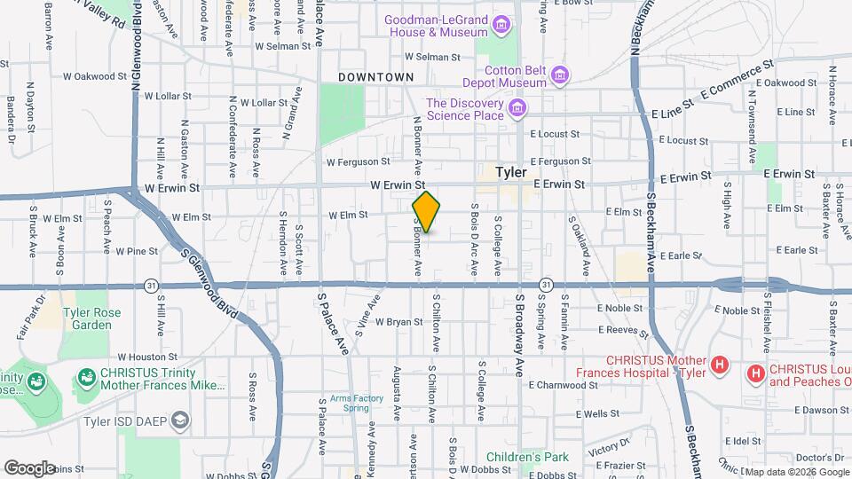 427 W Woldert St Map and Location Details