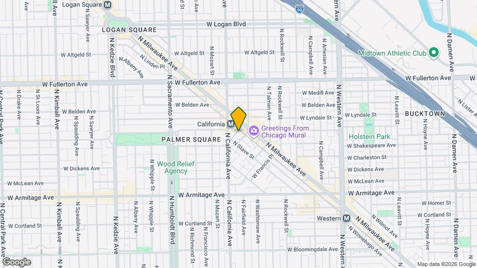 2721 W Saint Georges Ct Map and Location Details