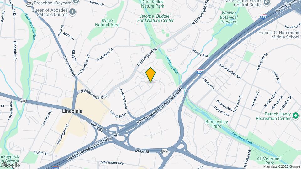 444 N Armistead St Map and Location Details