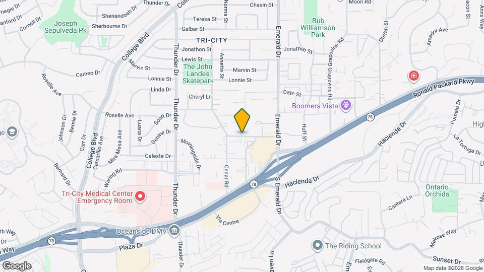 Vista Del Mar Apartments Mapa y Detalles de la Ubicación