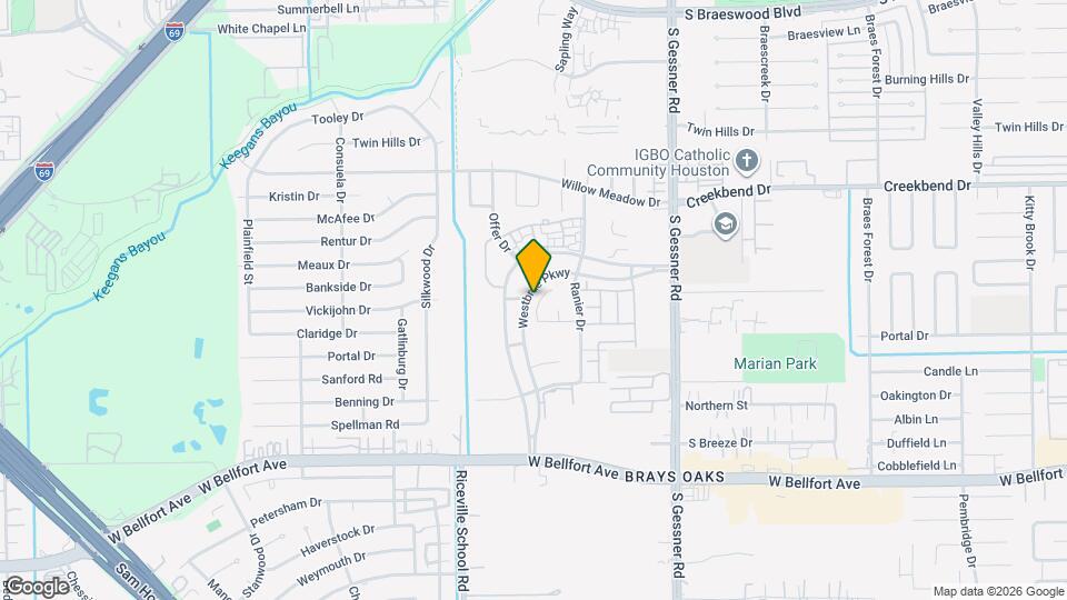 10902 Primrose Acres Ln Map and Location Details